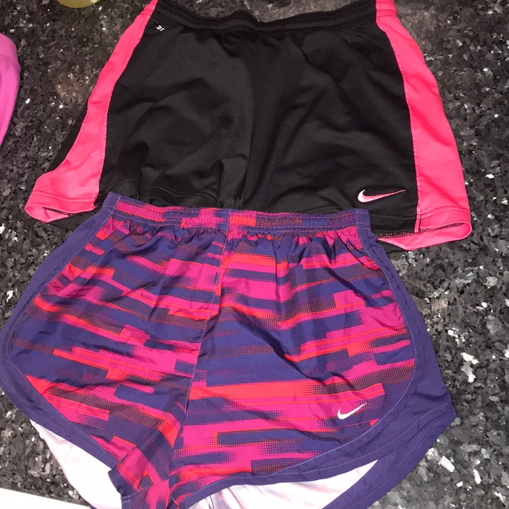2 Nike size M shorts